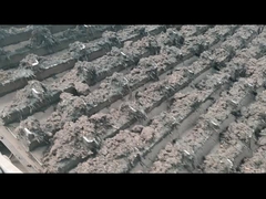 चैन प्लेट टाइप कम्पोस्ट टर्नर