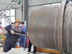 रोटरी ड्रम ग्रैन्युलेटर ग्रैन्युलेशन वीडियो के लिए कथा