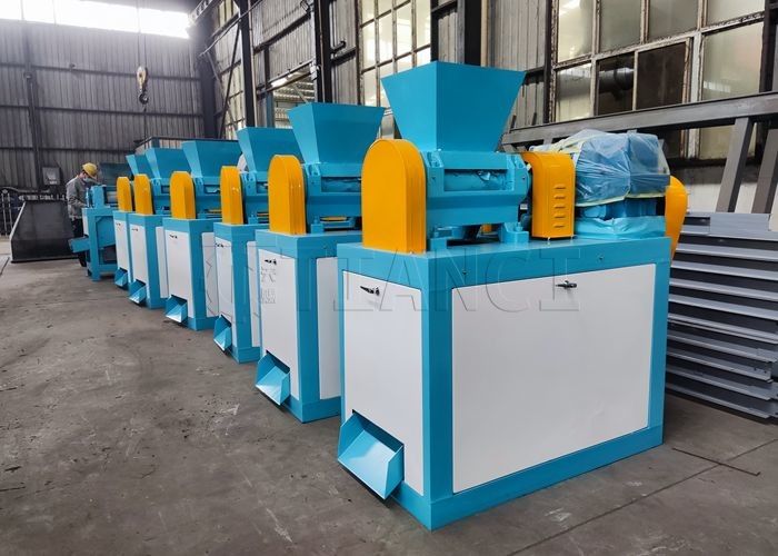 एनपीके मिश्रित उर्वरक granulating मशीन डबल रोलर उर्वरक granulator उत्पादन लाइन