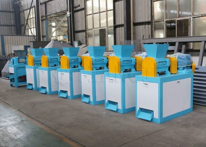 सूखी पाउडर उर्वरक Granulator डबल रोलर प्रेस Granulation उपकरण NPK उर्वरक बनाने की मशीन
