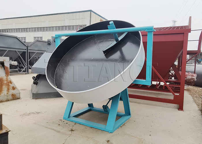 चुंबकीय उर्वरक granulator उत्पादन लाइन रासायनिक उद्योग डिस्क granulator उत्पादन लाइन