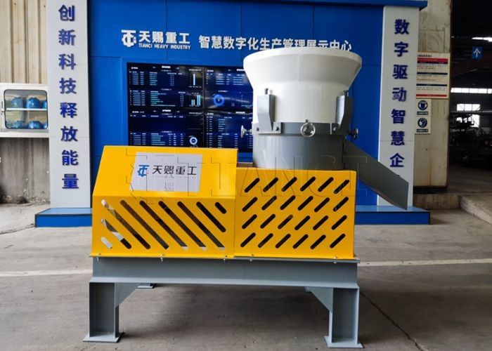 जैविक खाद कार्बनिक उर्वरक गोली बनाने की मशीन फ्लैट मरने Granulator 2.2kw