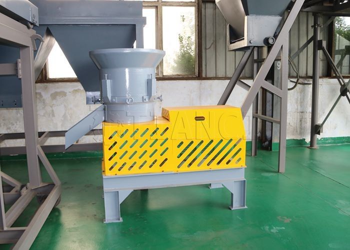 जैविक खाद कार्बनिक उर्वरक गोली बनाने की मशीन फ्लैट मरने Granulator 2.2kw