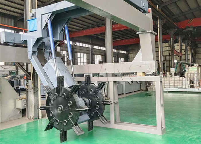 150-400m3/H क्षमता कार्बनिक अपशिष्ट खाद टर्नर मशीन पहिया प्रकार