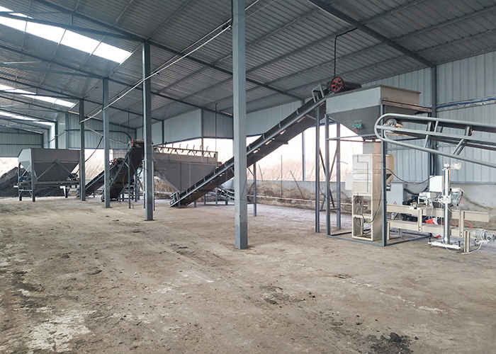 मिश्रित उर्वरक खाद पाउडर उत्पादन लाइन कार्बनिक उर्वरक पाउडर उत्पादन लाइन