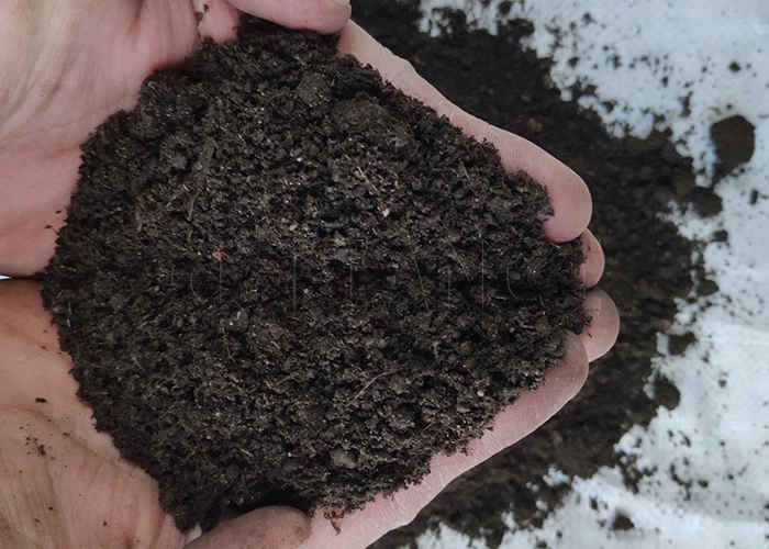 खेत में खाद उत्पादन लाइन फसल पुआल कार्बनिक उर्वरक पाउडर उत्पादन लाइन