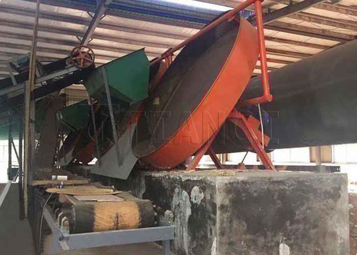 कार्बनिक खाद उर्वरक दानेदार दानेदार उत्पादन लाइन 4-10 मिमी के भीतर आकार