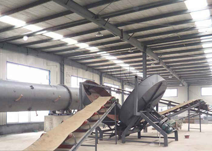 1-20T/H क्षमता सिटी कचरा कार्बनिक अपशिष्ट उर्वरक उत्पादन लाइन