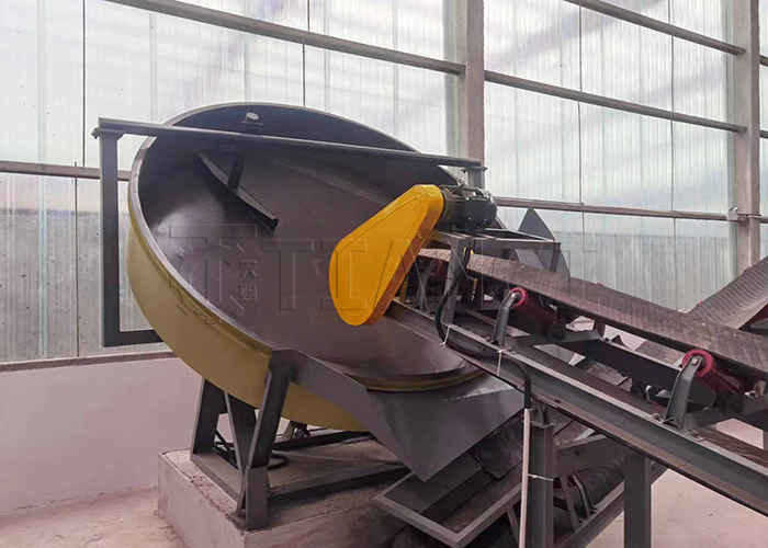 1-20T/H पशु खाद कार्बनिक उर्वरक ग्रेन्युलेशन लाइन कार्बनिक कचरे के लिए डिस्क ग्रेन्युलेटर