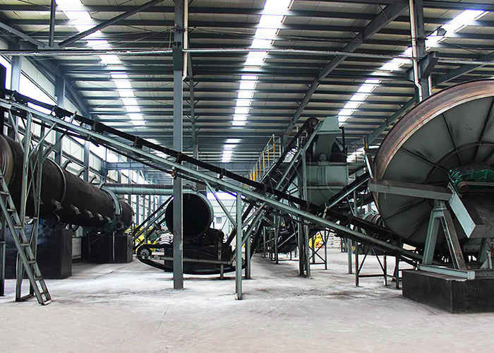 कार्बनिक खाद उर्वरक उत्पादन लाइन डिस्क Granulator के लिए पशु खाद उर्वरक के लिए