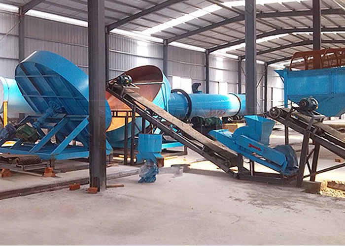कार्बनिक खाद उर्वरक उत्पादन लाइन डिस्क Granulator के लिए पशु खाद उर्वरक के लिए