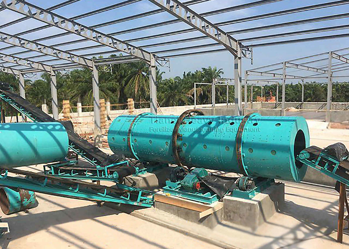 उर्वरक Granulator कार्बनिक उर्वरक Granulator मशीन चिकन खाद उर्वरक उत्पादन लाइन