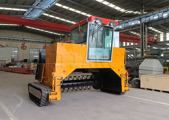 जैविक खाद किण्वन उपकरण खाद टर्नर