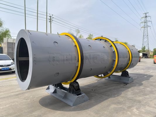 बड़ी क्षमता वाला मिश्रित उर्वरक पाउडर दानेदार मशीन रोटरी ड्रम ग्रेन्युलेटर